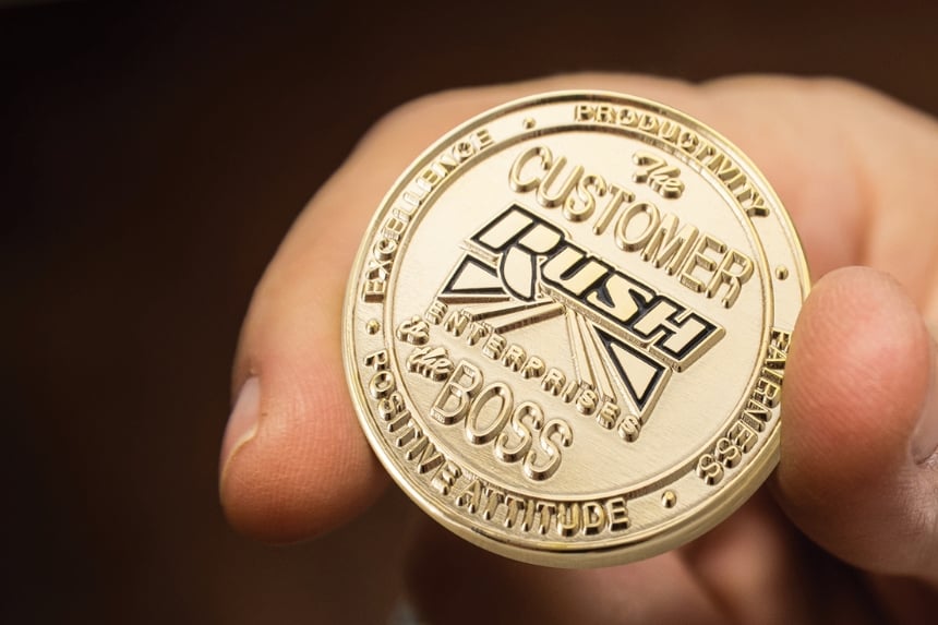 Rush Enterprises coin